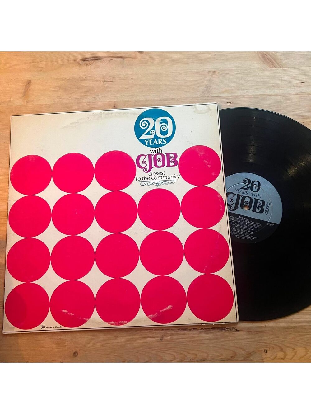 Various - 20 Years with CJOB 33rpm VG+ VR18